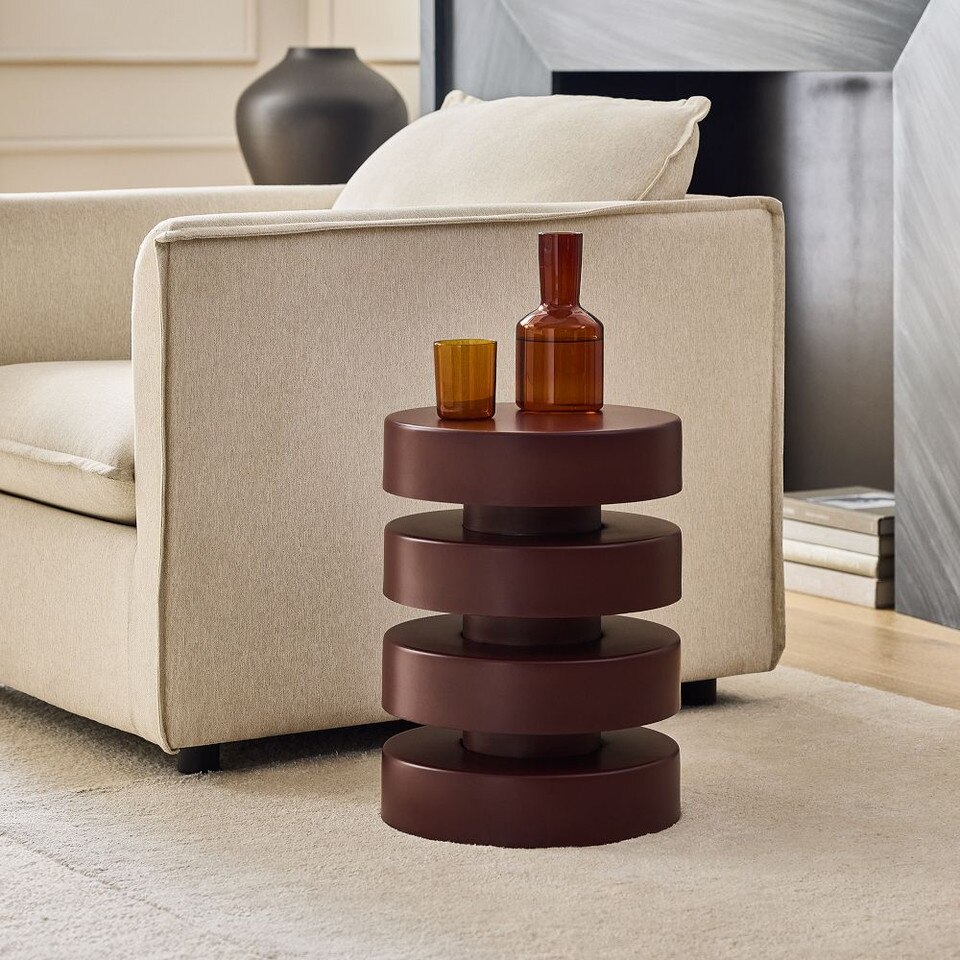 Floating Disks Side Table West Elm UK